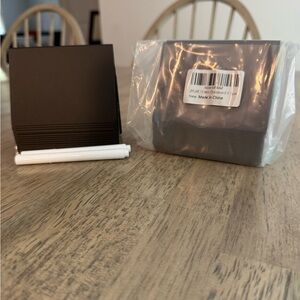 Modern Black Card Holder